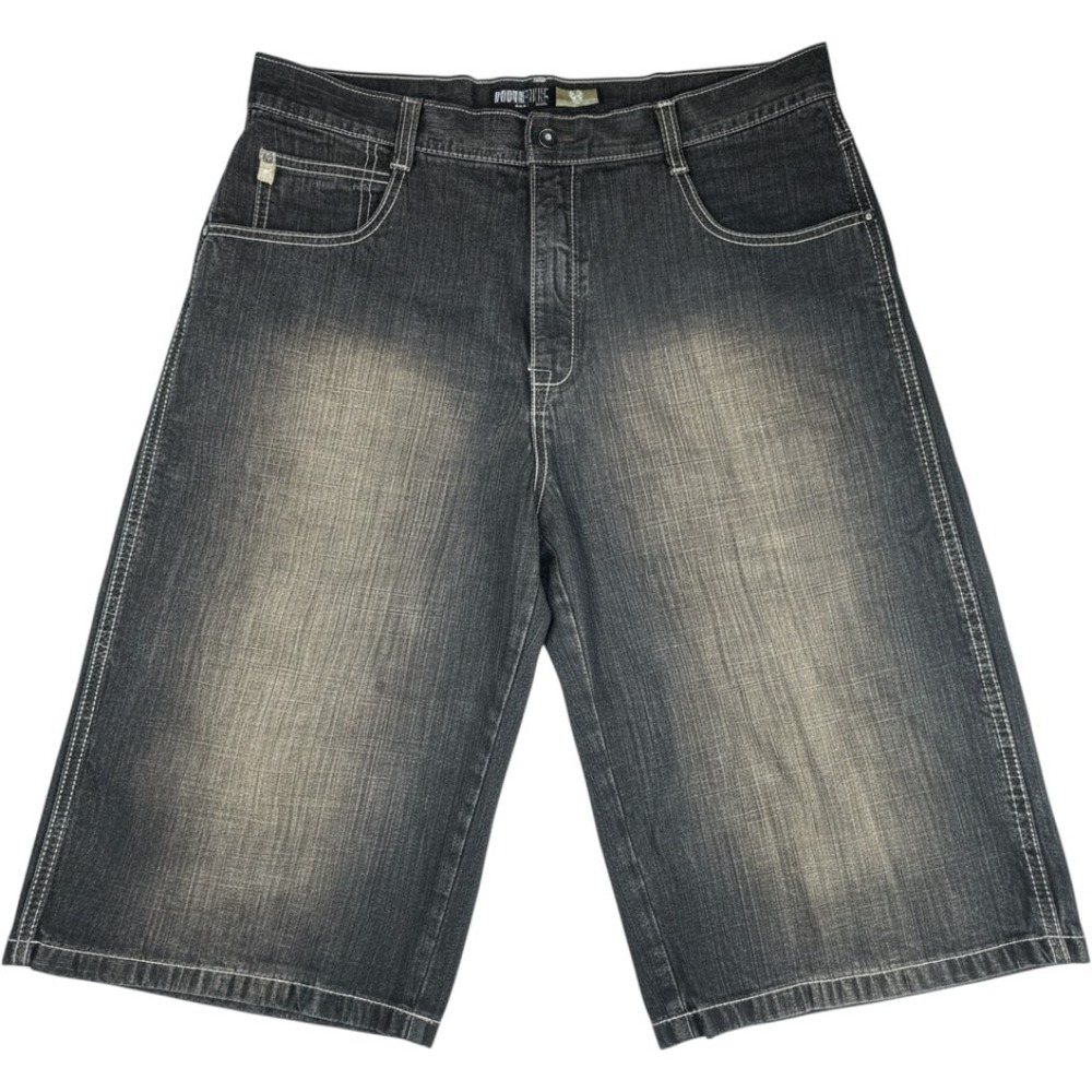 Southpole Mens Denim Shorts 38 Brown Cotton Baggy Y2K Hip Hop Streetwear Jean